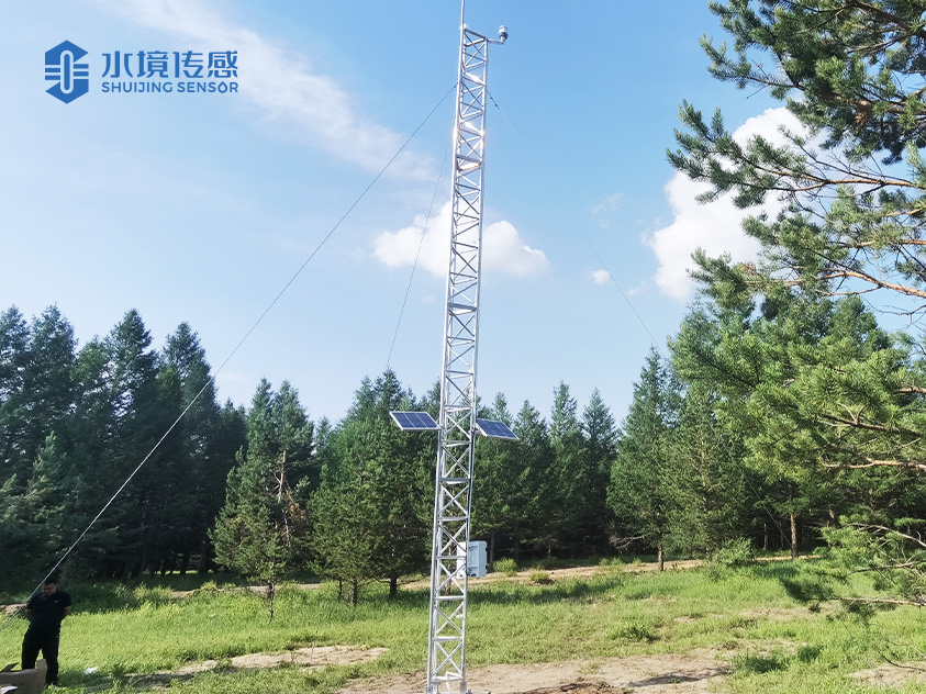 河北承德圍場(chǎng)縣塞罕壩機(jī)械林安裝場(chǎng)北斗自動(dòng)氣象站